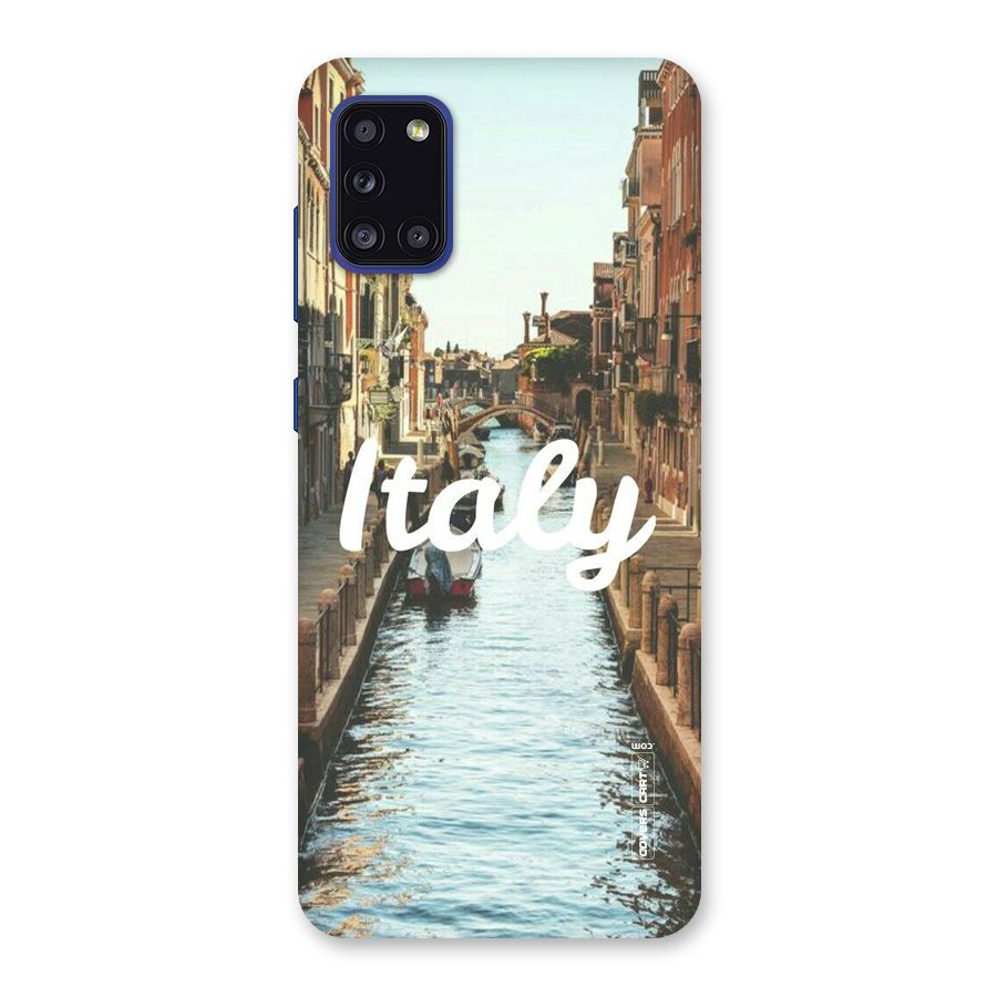 City Travel Back Case for Galaxy A31