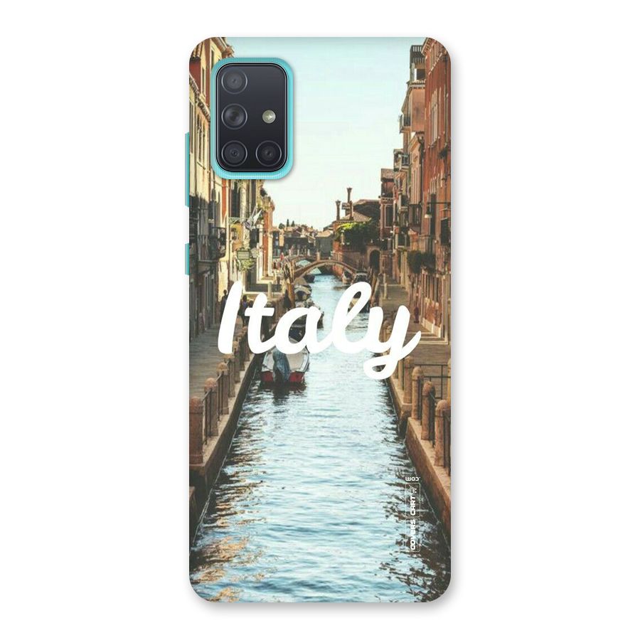 City Travel Back Case for Galaxy A71