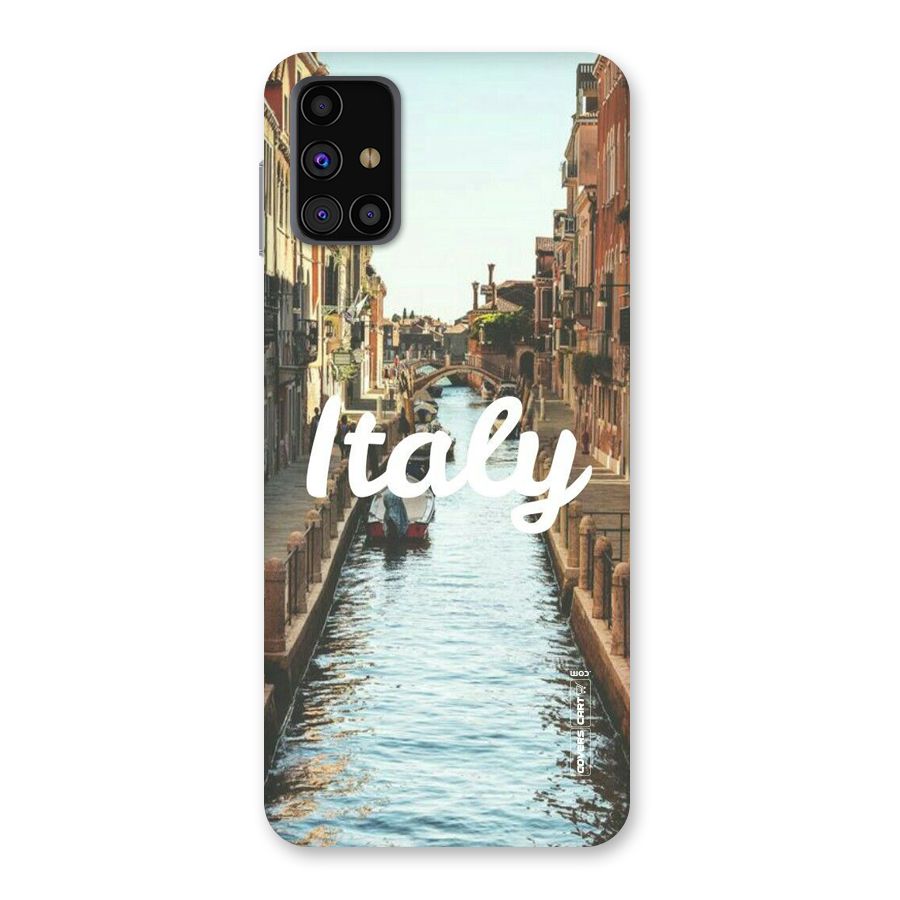 City Travel Back Case for Galaxy M31s