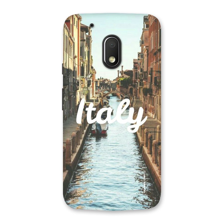 City Travel Back Case for Moto G4 Play