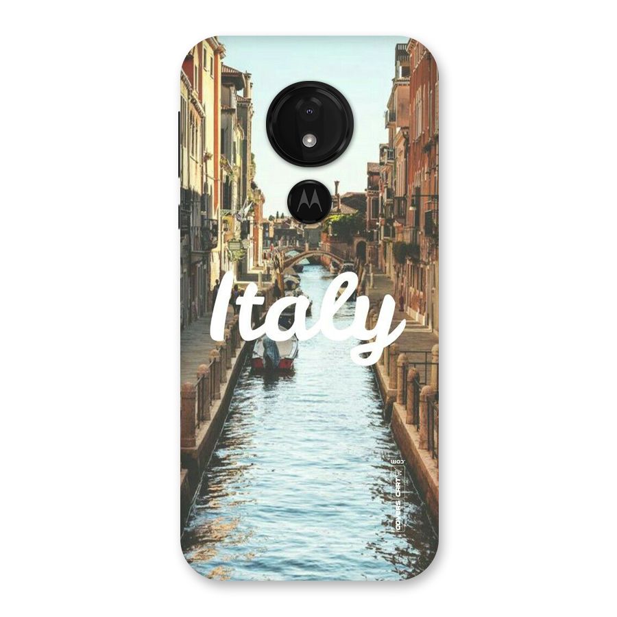 City Travel Back Case for Moto G7 Power