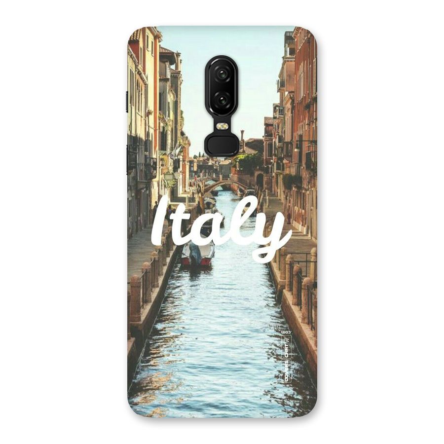 City Travel Back Case for OnePlus 6