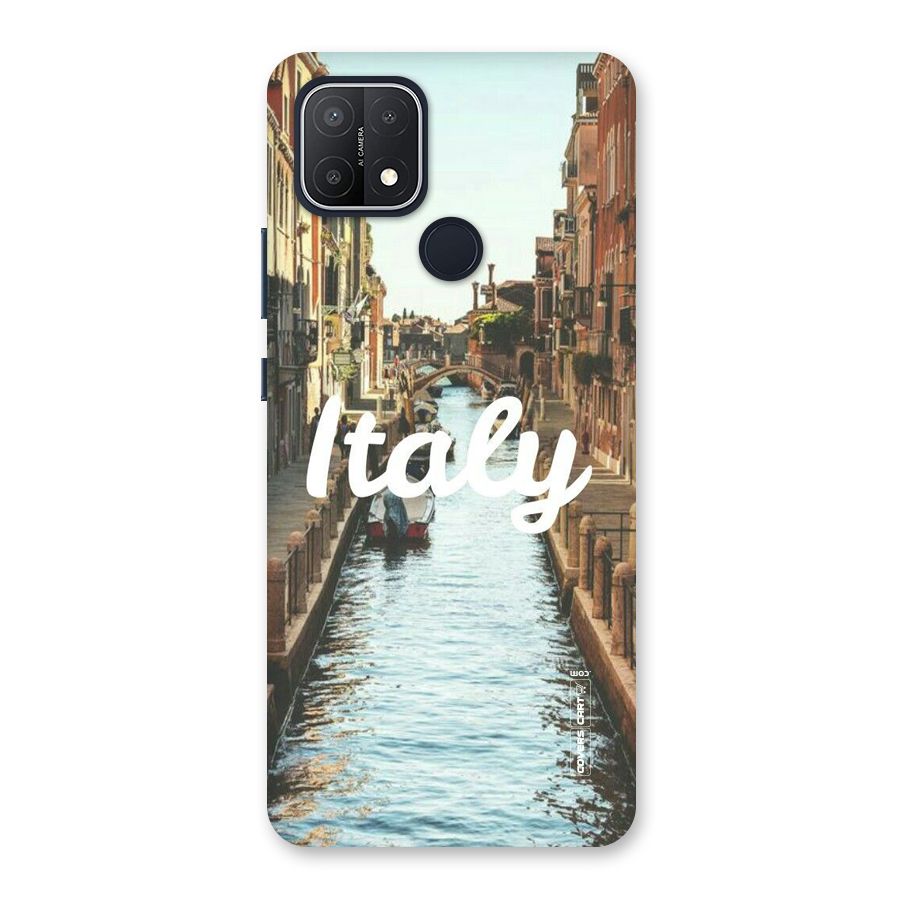 City Travel Back Case for Oppo A15