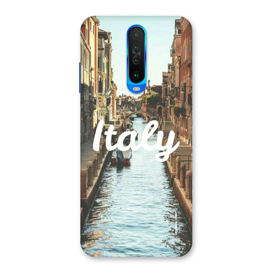 City Travel Back Case for Poco X2