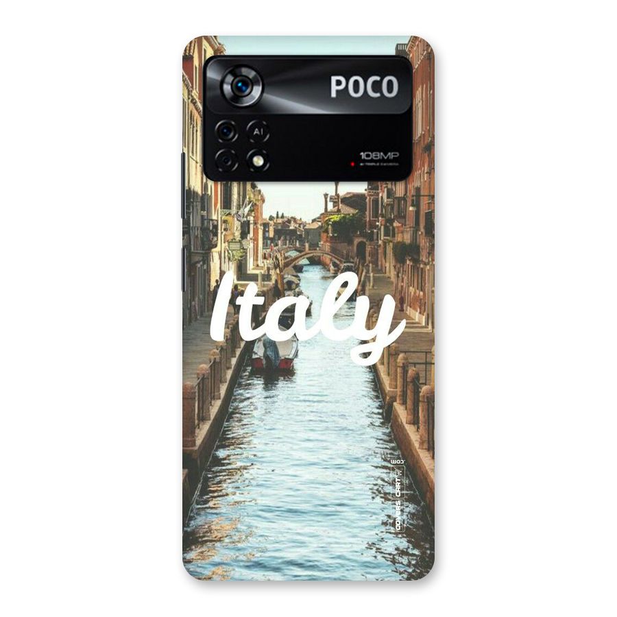 City Travel Back Case for Poco X4 Pro 5G