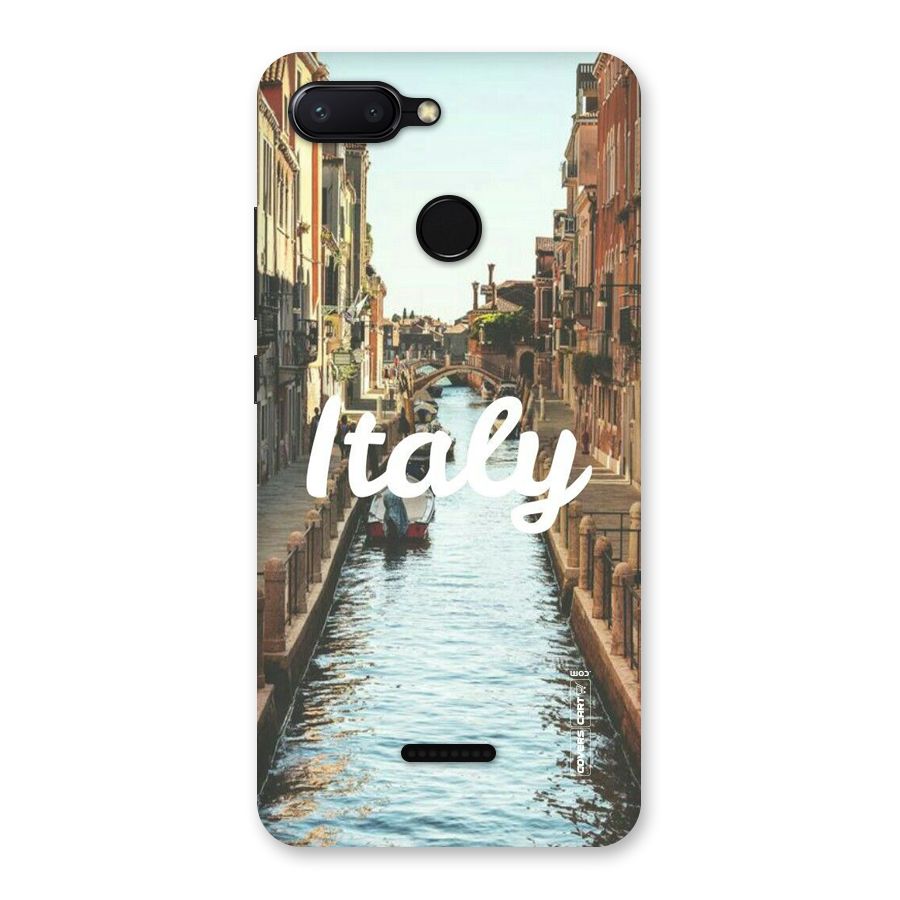 City Travel Back Case for Redmi 6