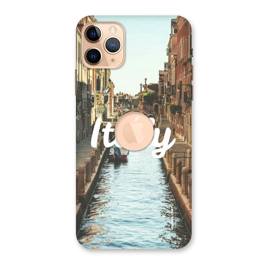 City Travel Back Case for iPhone 11 Pro Max Logo Cut