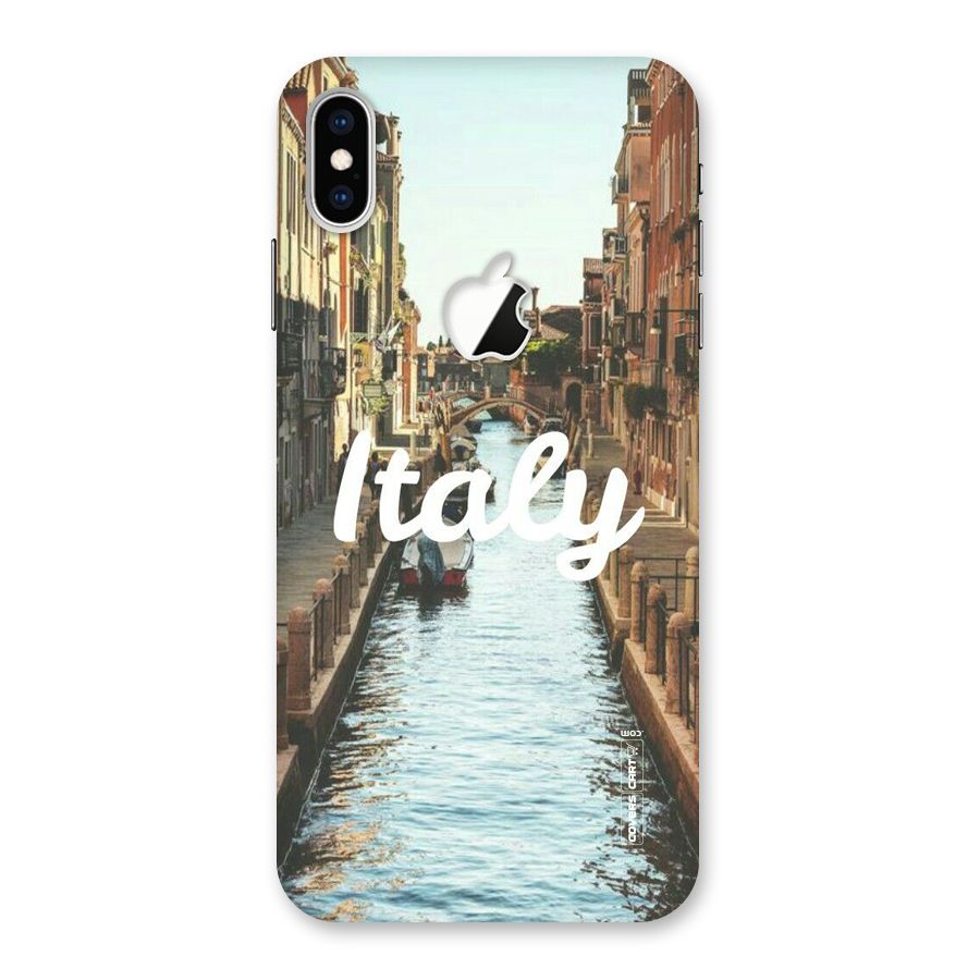 City Travel Back Case for iPhone XS Max Apple Cut