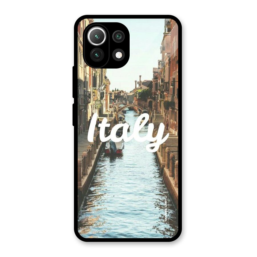 City Travel Glass Back Case for Mi 11 Lite