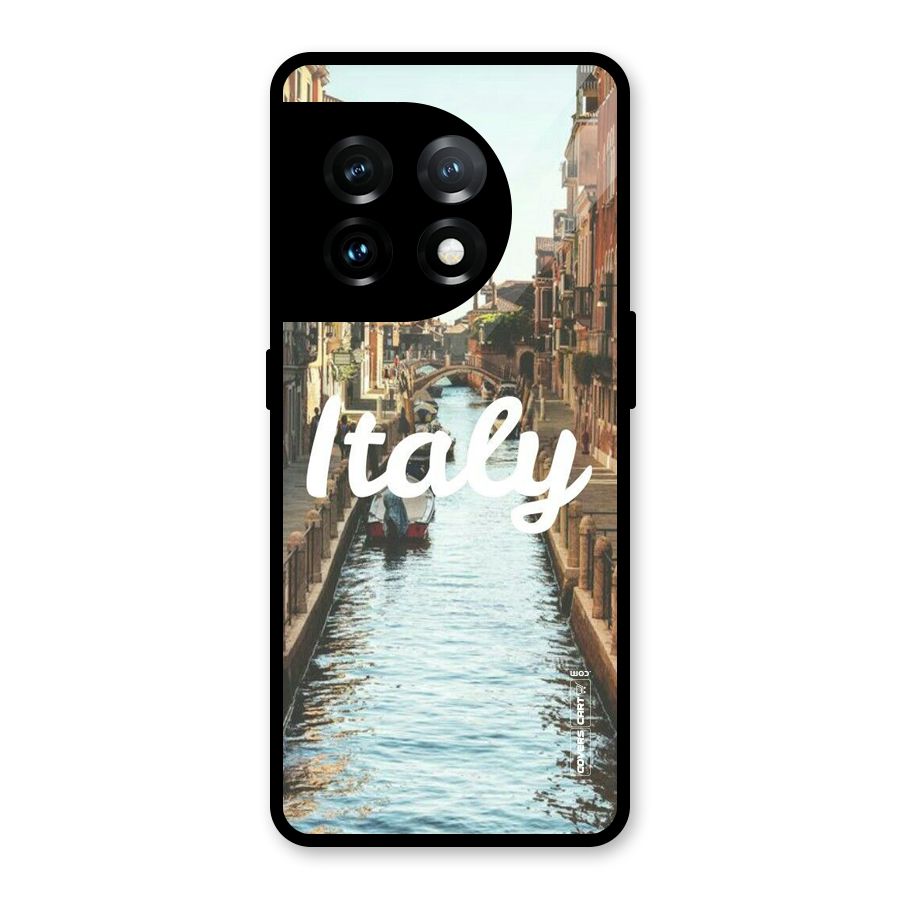 City Travel Glass Back Case for OnePlus 11