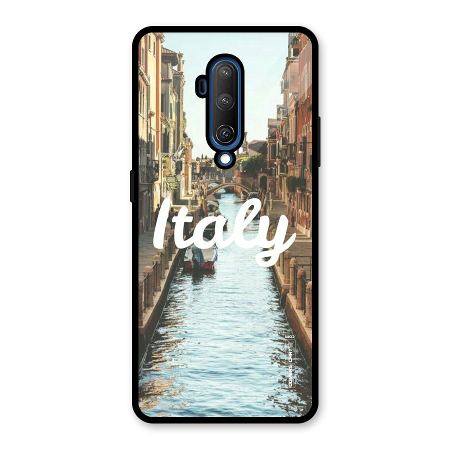 City Travel Glass Back Case for OnePlus 7T Pro