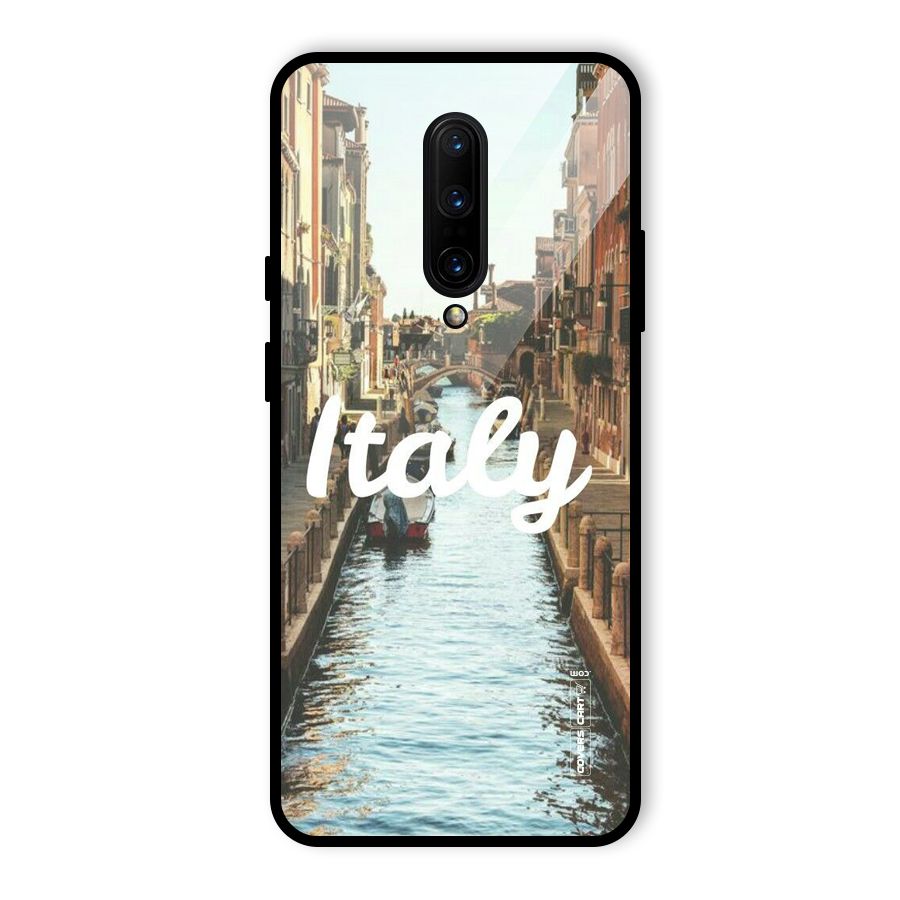 City Travel Glass Back Case for OnePlus 7 Pro