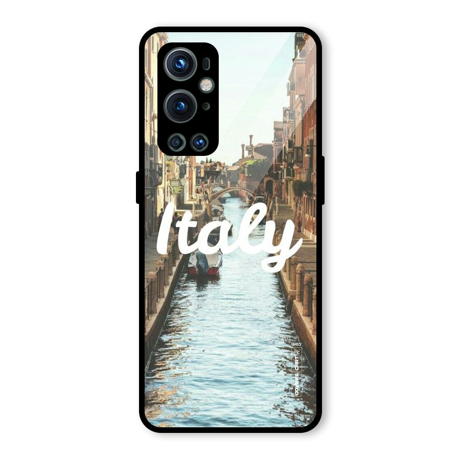 City Travel Glass Back Case for OnePlus 9 Pro
