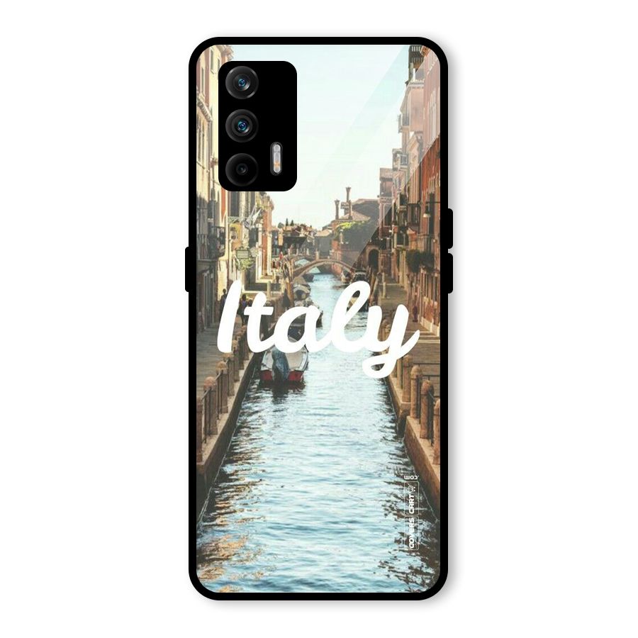 City Travel Glass Back Case for Realme GT 5G