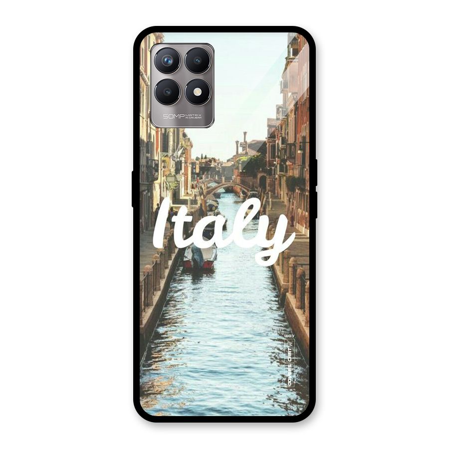 City Travel Glass Back Case for Realme Narzo 50