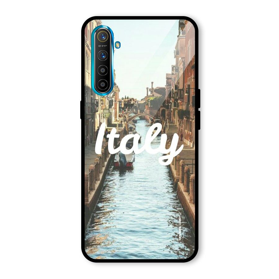 City Travel Glass Back Case for Realme X2