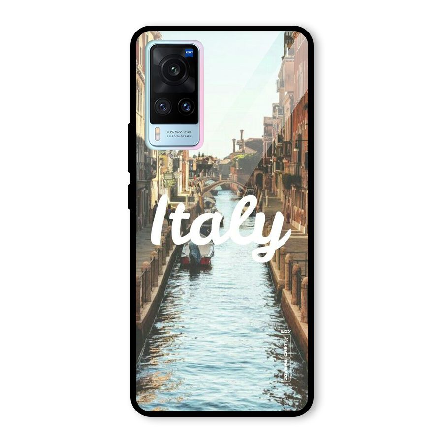 City Travel Glass Back Case for Vivo X60