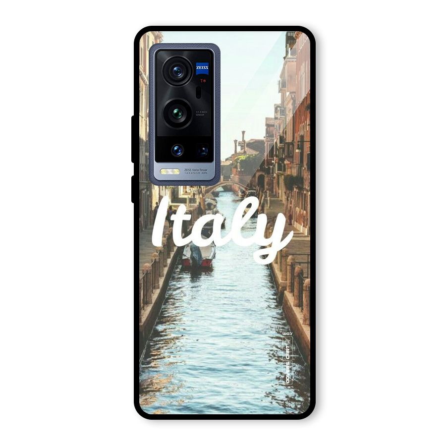 City Travel Glass Back Case for Vivo X60 Pro Plus