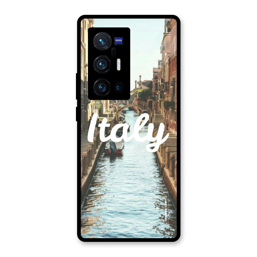 City Travel Glass Back Case for Vivo X70 Pro Plus