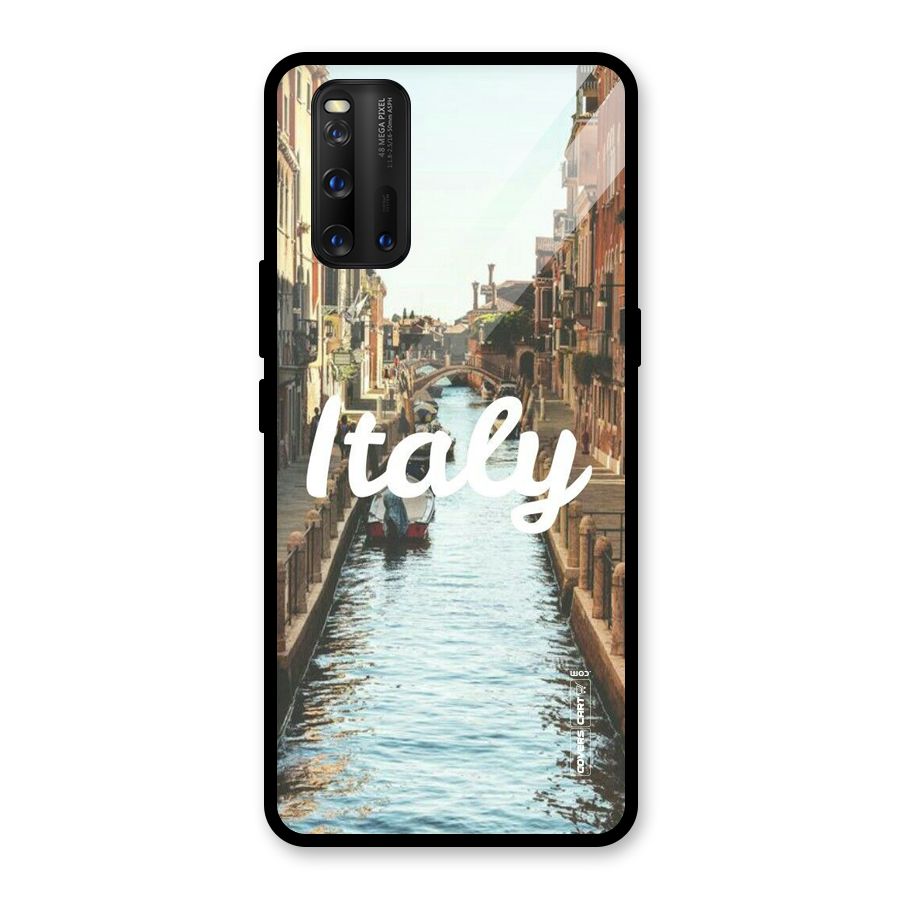 City Travel Glass Back Case for Vivo iQOO 3