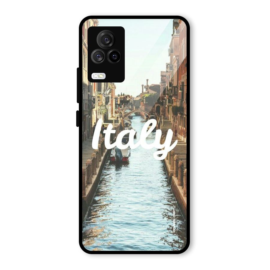 City Travel Glass Back Case for Vivo iQOO 7 Legend 5G