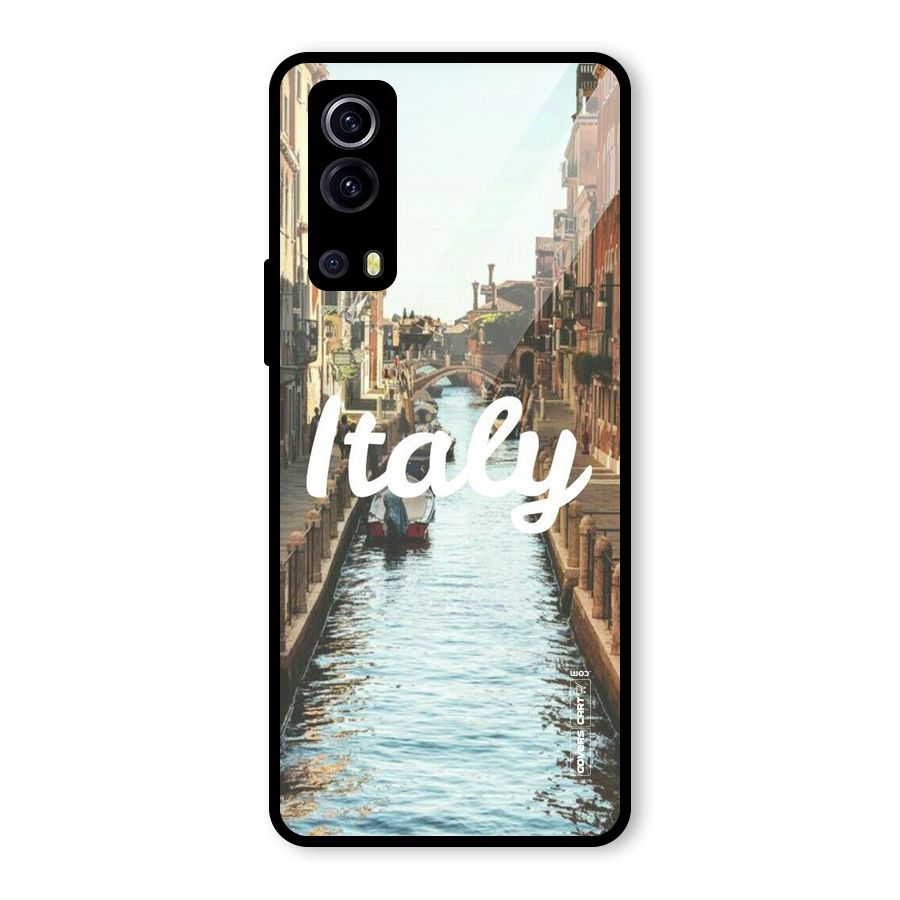 City Travel Glass Back Case for Vivo iQOO Z3