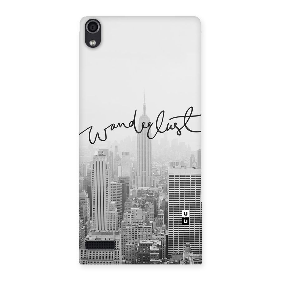 City Wanderlust Monochrome Back Case for Ascend P6