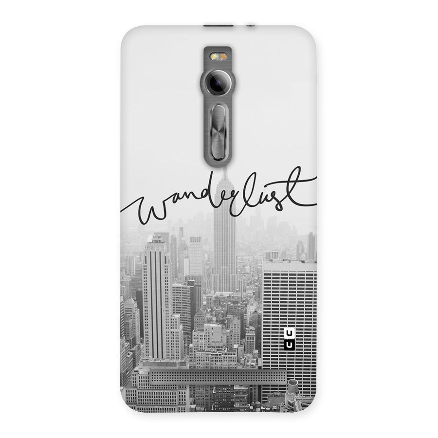 City Wanderlust Monochrome Back Case for Asus Zenfone 2