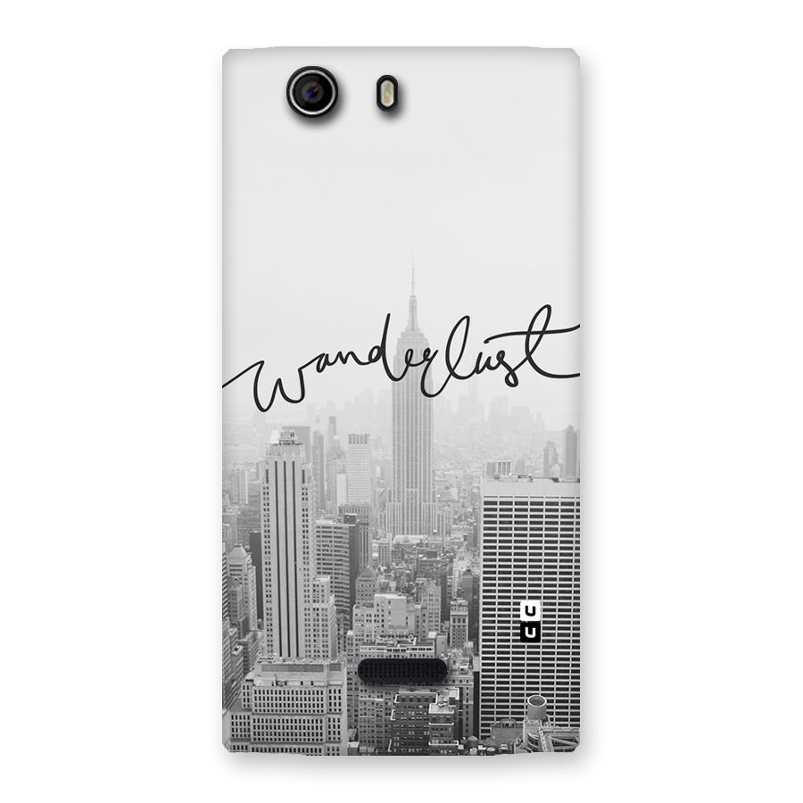 City Wanderlust Monochrome Back Case for Canvas Nitro 2 E311