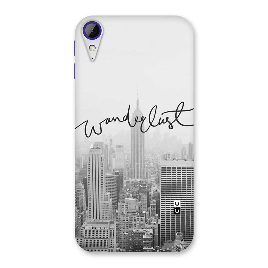 City Wanderlust Monochrome Back Case for Desire 830