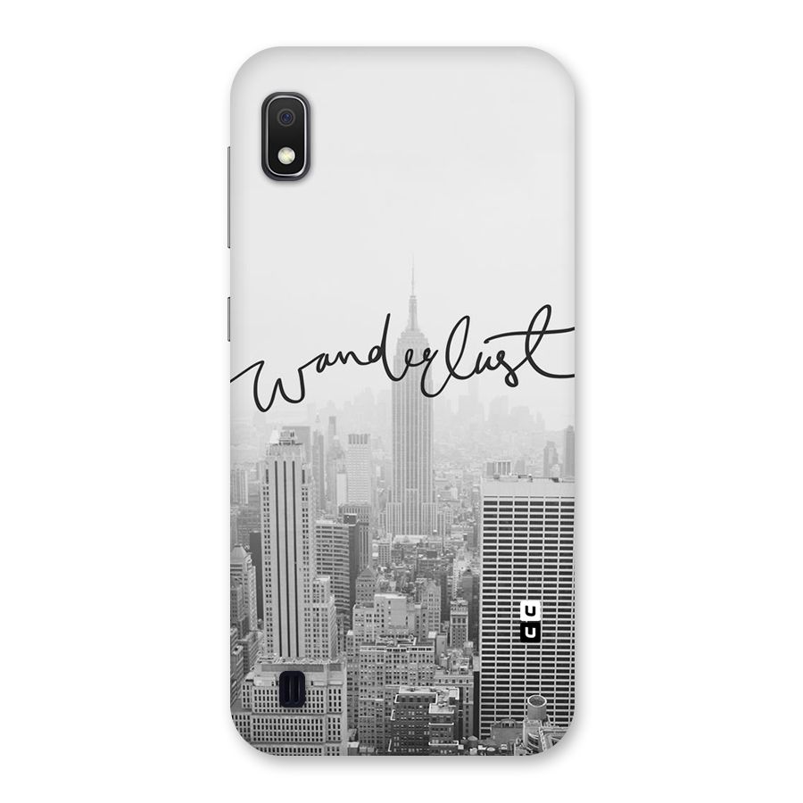 City Wanderlust Monochrome Back Case for Galaxy A10