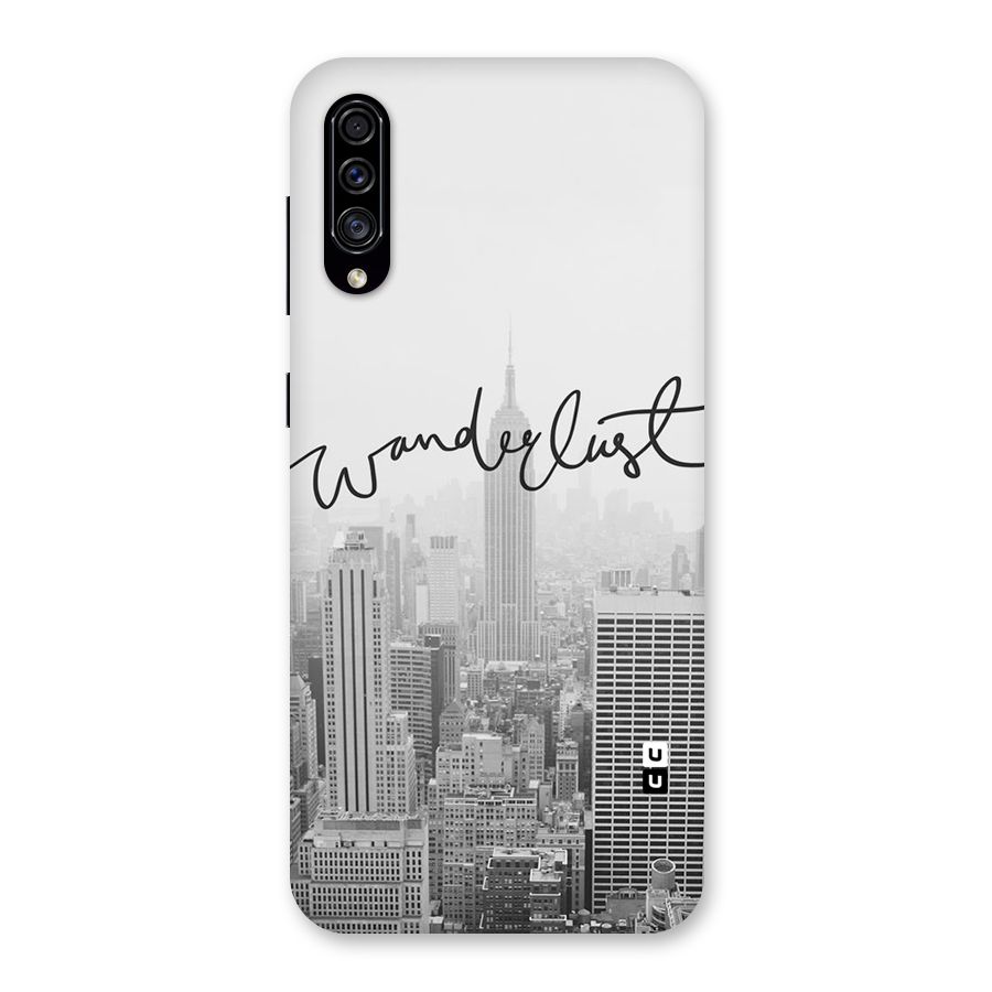City Wanderlust Monochrome Back Case for Galaxy A30s