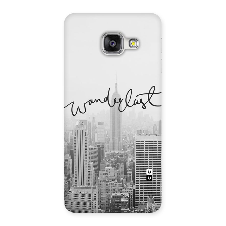 City Wanderlust Monochrome Back Case for Galaxy A3 2016