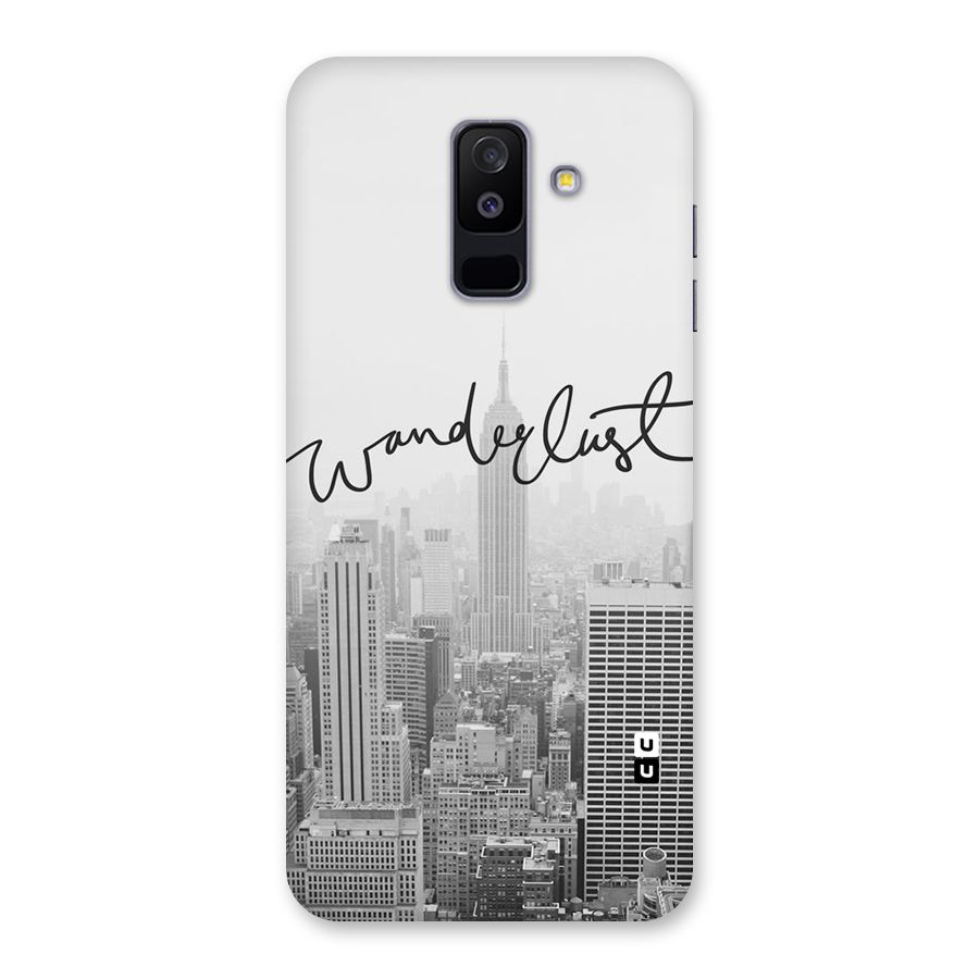City Wanderlust Monochrome Back Case for Galaxy A6 Plus