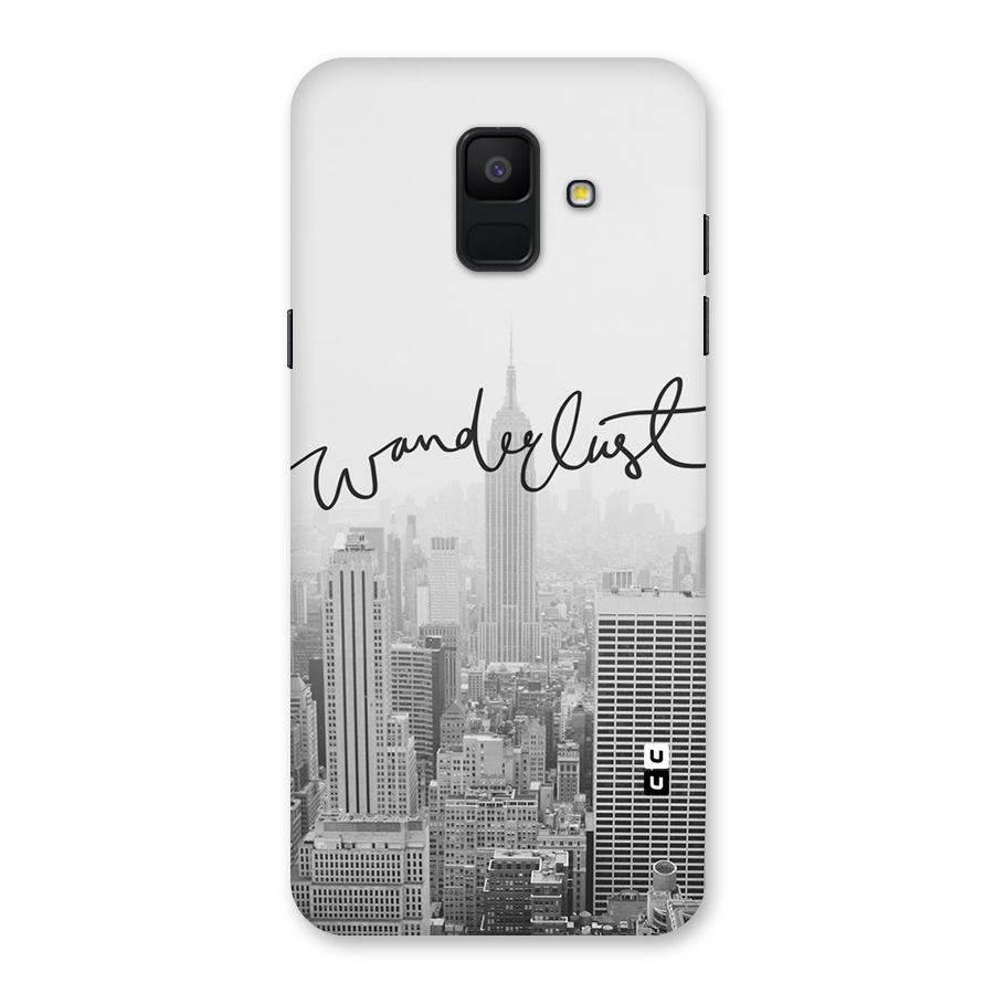 City Wanderlust Monochrome Back Case for Galaxy A6 (2018)