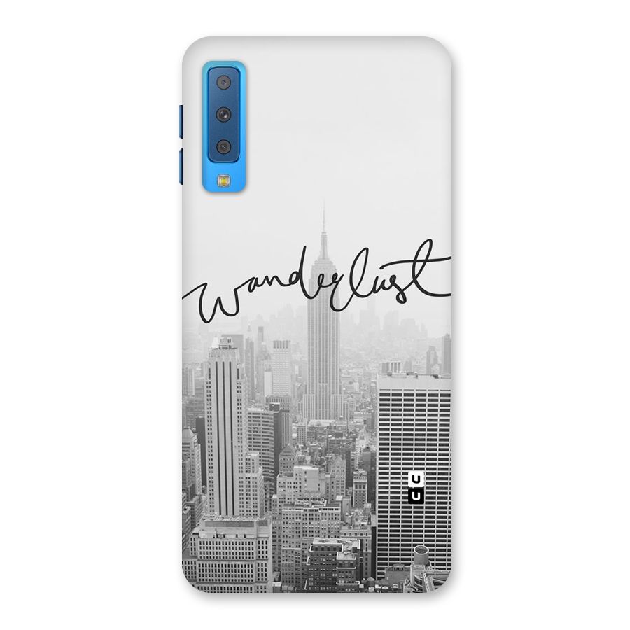 City Wanderlust Monochrome Back Case for Galaxy A7 (2018)