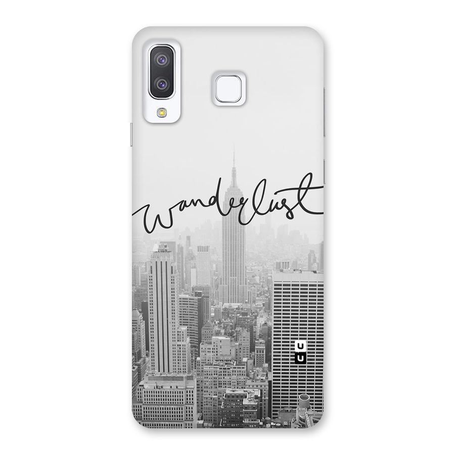 City Wanderlust Monochrome Back Case for Galaxy A8 Star
