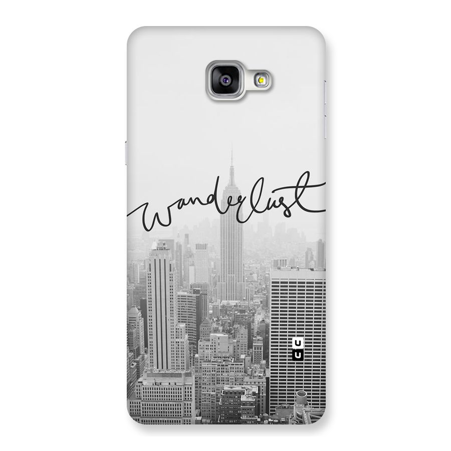City Wanderlust Monochrome Back Case for Galaxy A9
