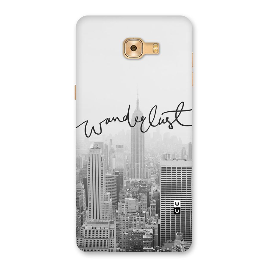 City Wanderlust Monochrome Back Case for Galaxy C9 Pro
