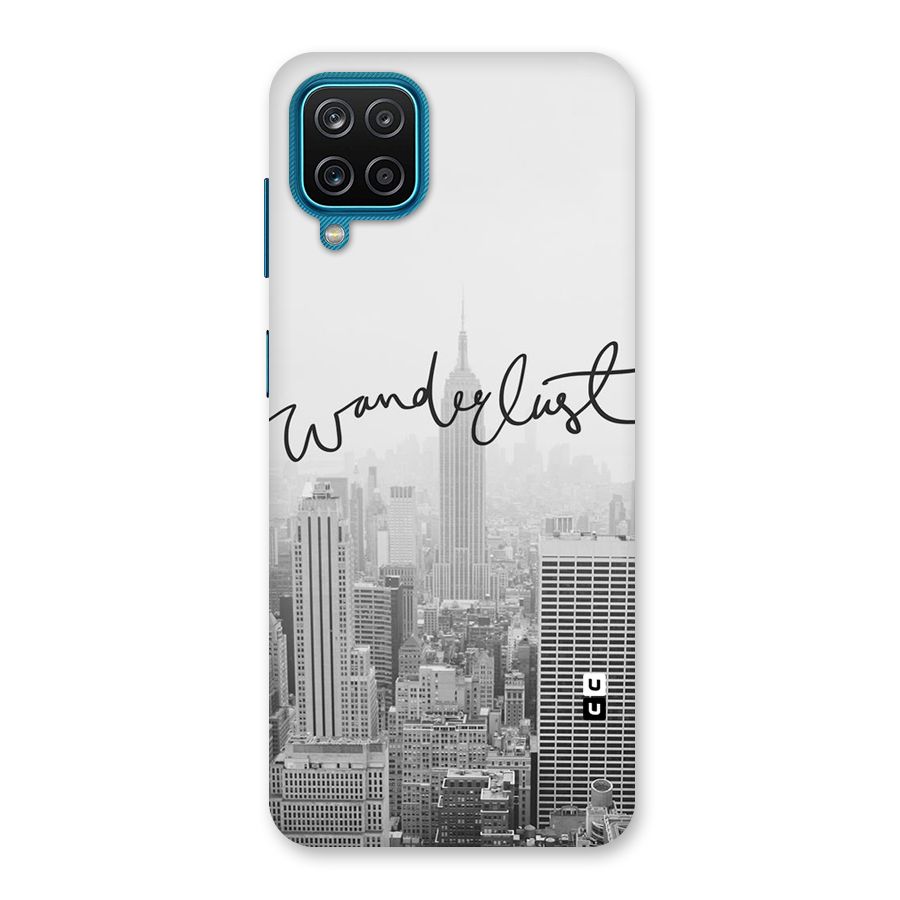 City Wanderlust Monochrome Back Case for Galaxy F12
