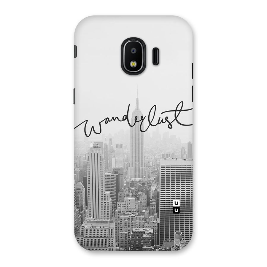 City Wanderlust Monochrome Back Case for Galaxy J2 Pro 2018