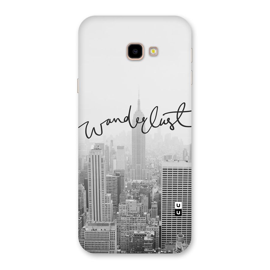 City Wanderlust Monochrome Back Case for Galaxy J4 Plus