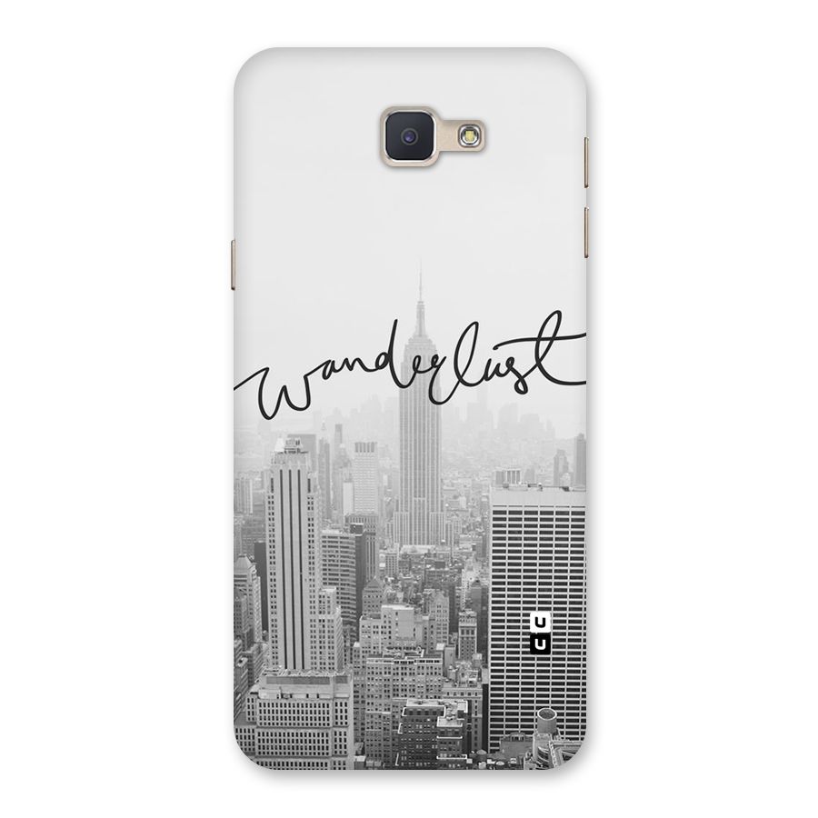 City Wanderlust Monochrome Back Case for Galaxy J5 Prime