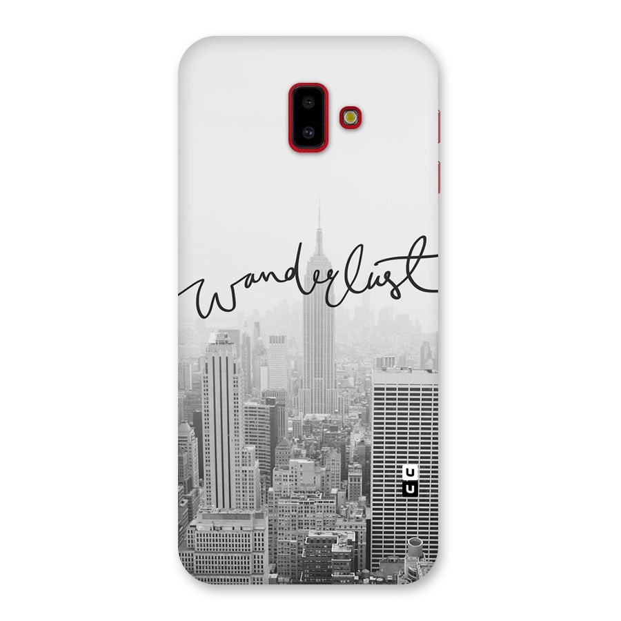 City Wanderlust Monochrome Back Case for Galaxy J6 Plus