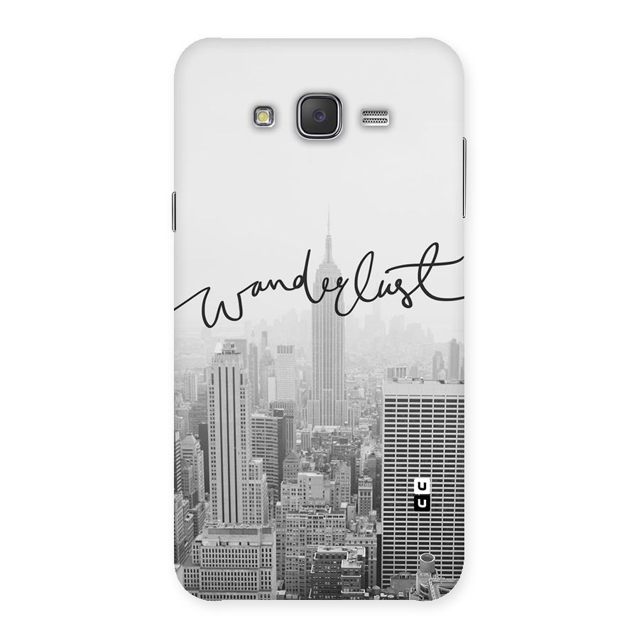 City Wanderlust Monochrome Back Case for Galaxy J7