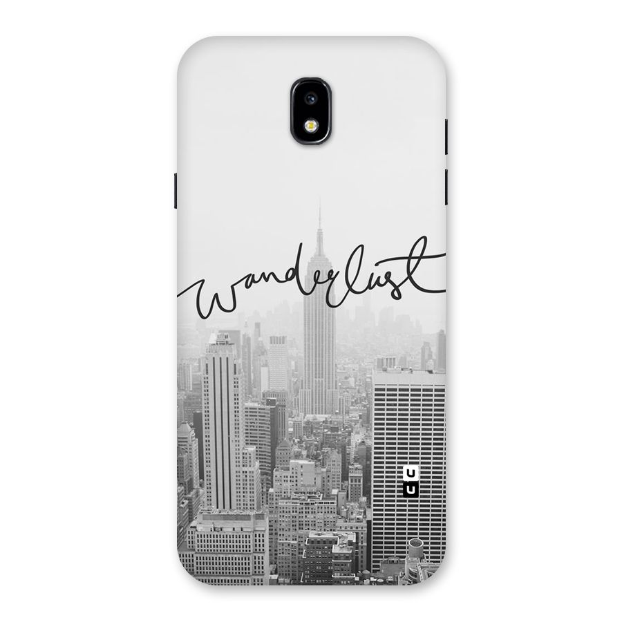 City Wanderlust Monochrome Back Case for Galaxy J7 Pro