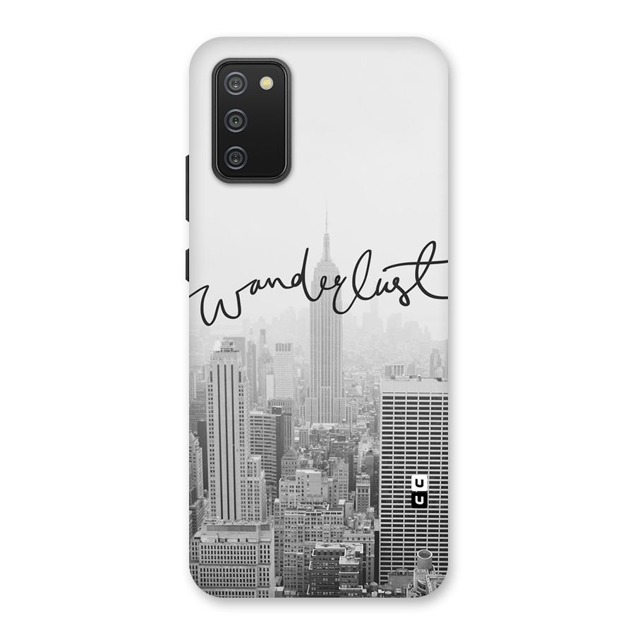 City Wanderlust Monochrome Back Case for Galaxy M02s