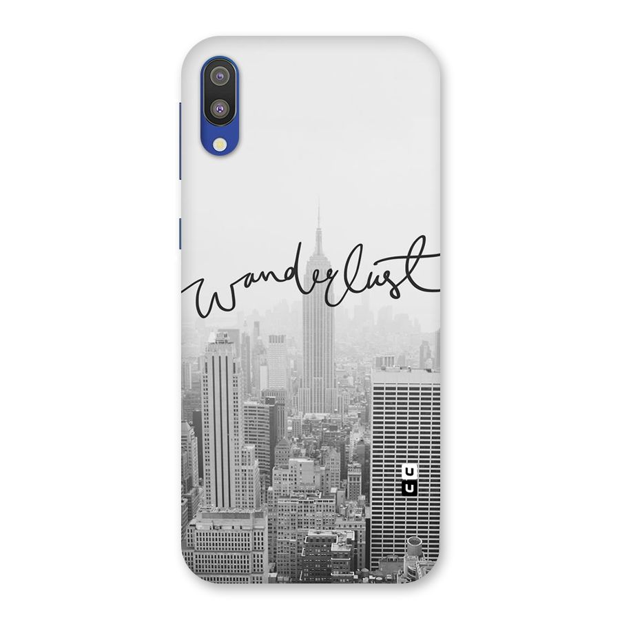 City Wanderlust Monochrome Back Case for Galaxy M10