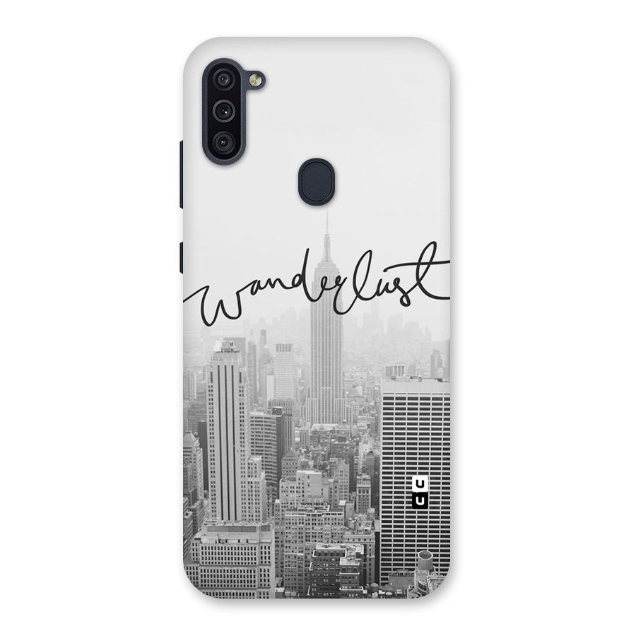 City Wanderlust Monochrome Back Case for Galaxy M11