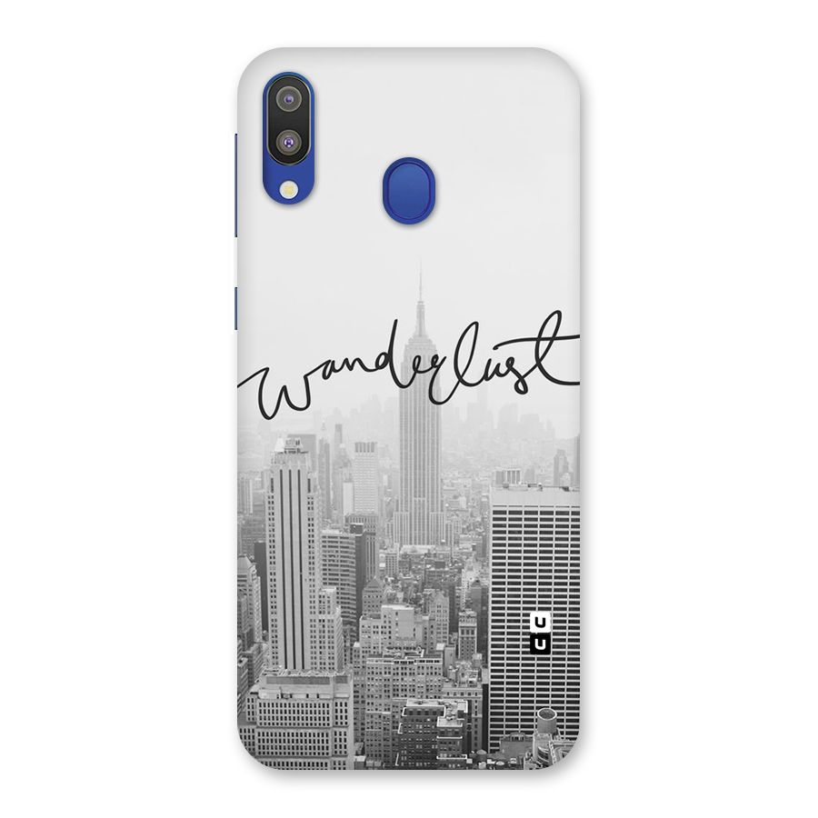 City Wanderlust Monochrome Back Case for Galaxy M20